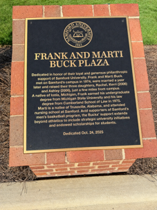 Frank and Marti Buck Plaza